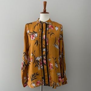 Anthropologie Silk Blouse